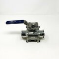 Qsm Ball Valve 2 Tri-Clamp 316LSS EA-33NF-SN-2